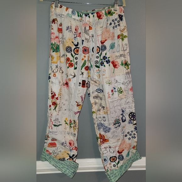 Anthropologie Other - Anthropologie Lilka Whimsical Pajama Bottoms